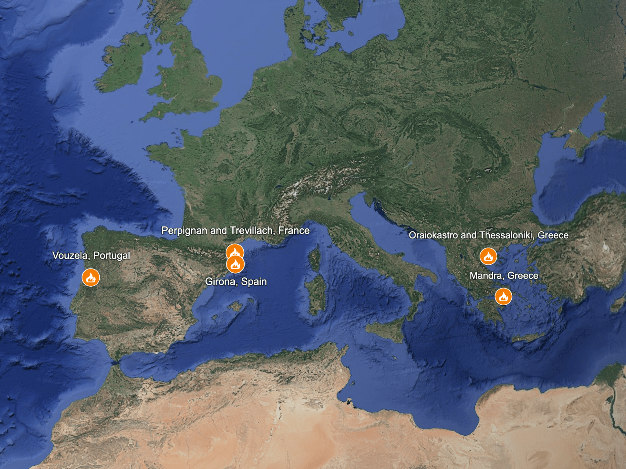 Is it safe to visit southern Europe? Latest advice as wildfires blaze in Greece, France and more