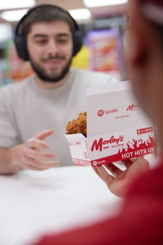 Spotify + Morley’s = free hot wings and the collab of our dreams