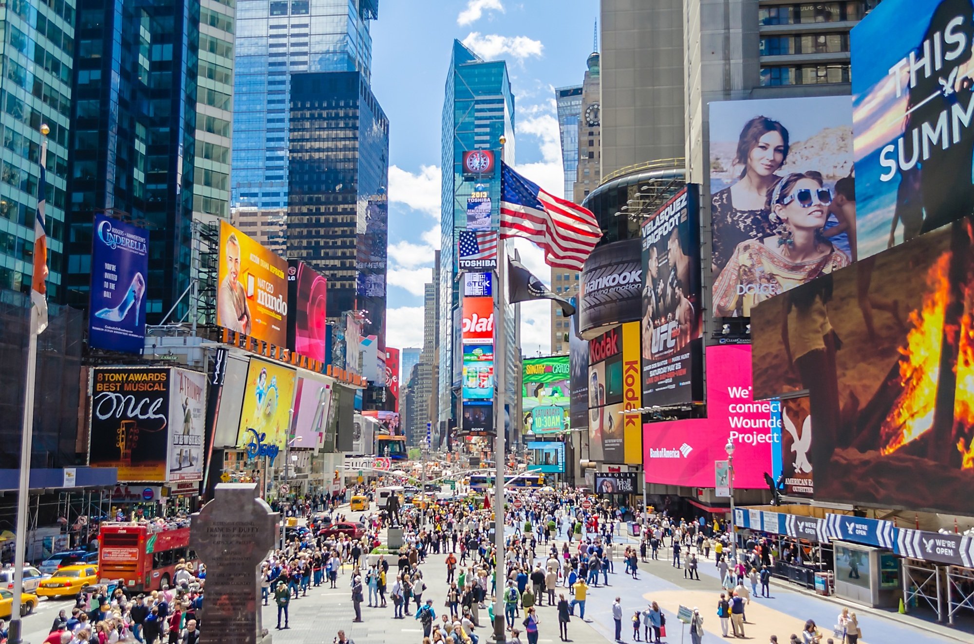 You can play free pickleball right in the middle of Times Square for 5 straight days later this month