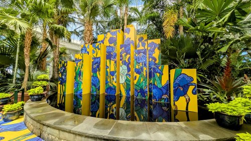 We previewed NYBG’s Van Gogh floral takeover—see photos