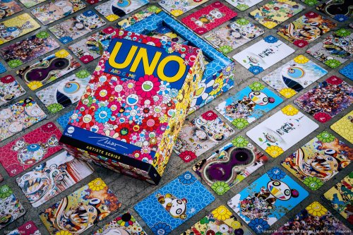 Uno is releasing a special deck designed by Takashi Murakami