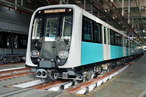 First look: The new turquoise DLR trains are here