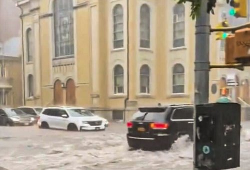 The most insane videos and photos of the flooding in NYC