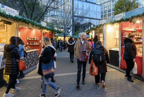 This NYC holiday market was rated one of the best in the world