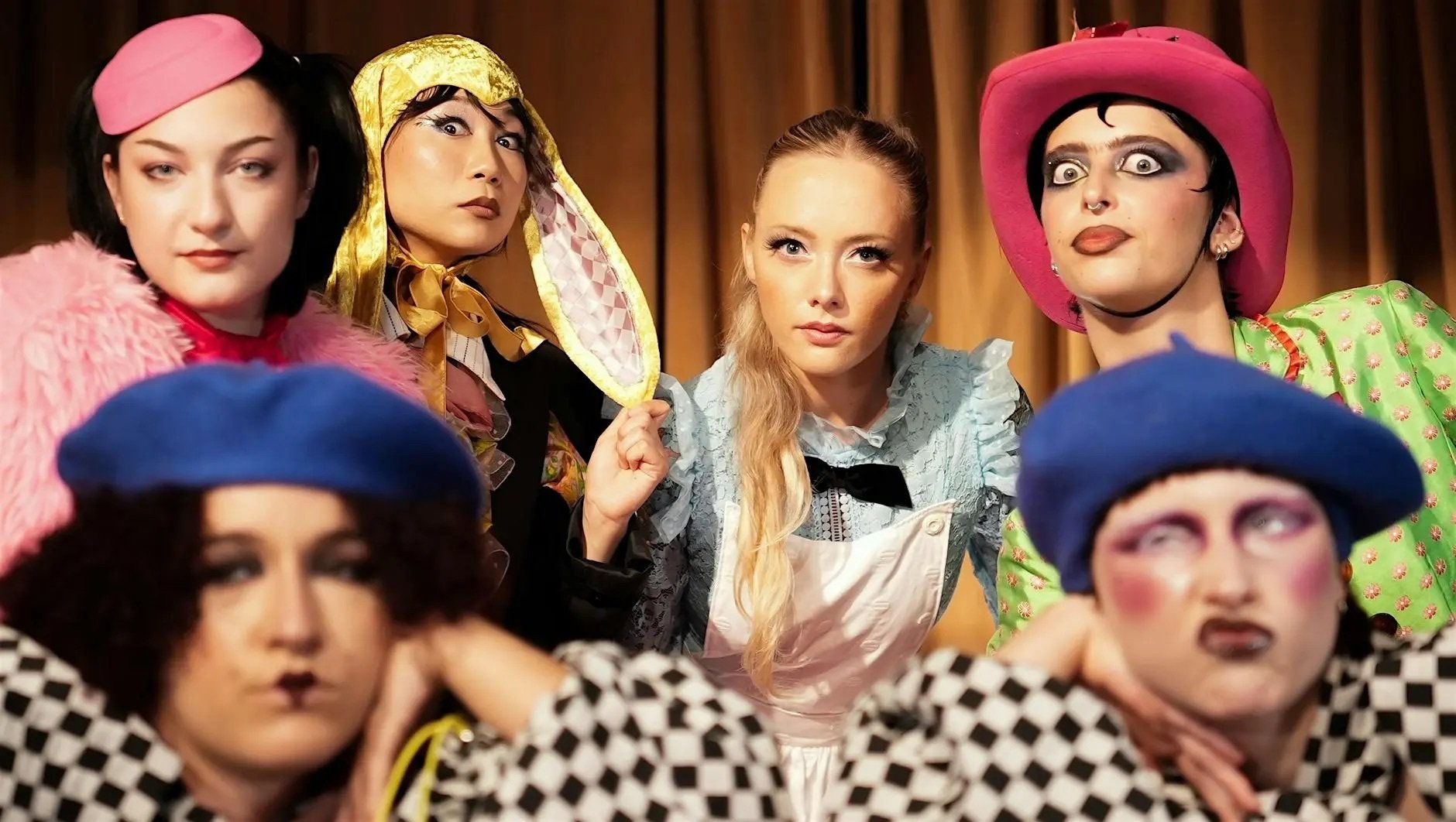 You can find an immersive Alice in Wonderland cabaret hidden behind a bookcase in the historic Hollywood Roosevelt