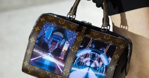 Cutting-edge OLED bags by Louis Vuitton are the biggest fashion movement this season