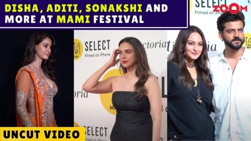 MAMI Mumbai Film Festival 2025: Disha Patani, Aditi Rao Hydari, Sonakshi Sinha & more at RED CARPET
