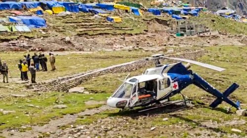 Watch | Exact Moment When AIIMS Heli Ambulance Crash Landed in Kedarnath