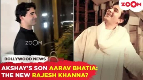 Akshay Kumar's son Aarav Bhatia STEALS THE SPOTLIGHT, reminds netizens of LEGENDARY Rajesh Khanna
