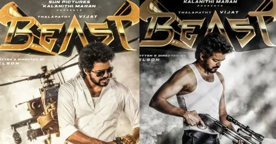 Beast First Look A Shotgun In Thalapthy Vijay S Poster Leaves Netizens Divided Flipboard