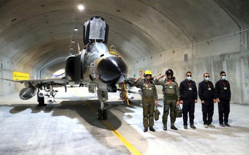 Iran unveils underground airbase tasked with responding to potential Israeli assault