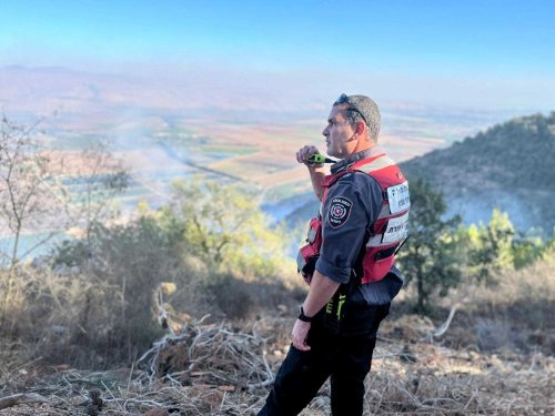 Firefighters, planes mobilized to battle flames near Jerusalem and in Upper Galilee