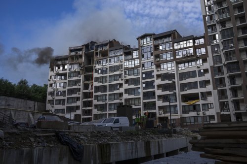 Explosions rock Kyiv, Russians ‘fully occupy’ key eastern city