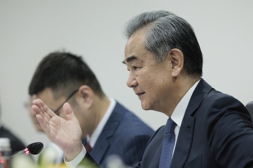 In Indonesia, Chinese foreign minister says US is preventing ceasefire in Gaza