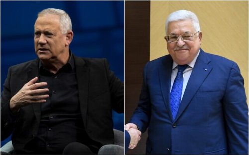 À l’occasion des fêtes, Abbas appelle Gantz et évoque la sécurité en Cisjordanie
