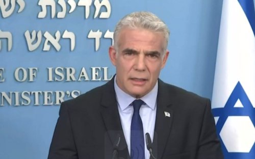 Lapid speech, full text: We must stop the flow of extremism from politics to streets