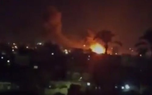 Fresh rocket alarms blare as Israeli jets bomb Gaza in retaliatory strike
