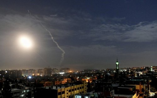 Israeli airstrikes said to hit targets in Syrian capital