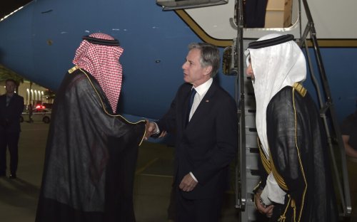 Blinken arrives in Saudi Arabia on mission to rebuild strained ties with US