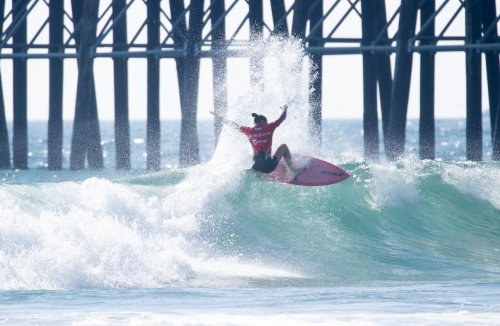 Alyssa Spencer of Encinitas Wins Super Girl Surf Pro Championship in Oceanside