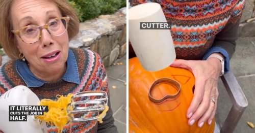 This Viral Pumpkin Carving Hack Might Just Change Your Life