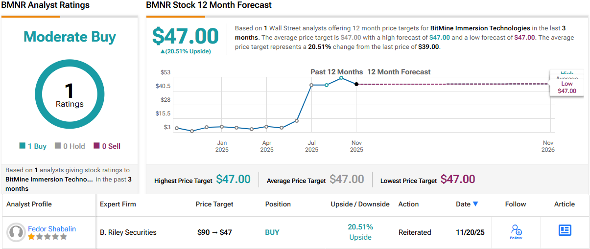 ‘Time to Hop In,’ Says Top Investor About Bitmine (BMNR) Stock