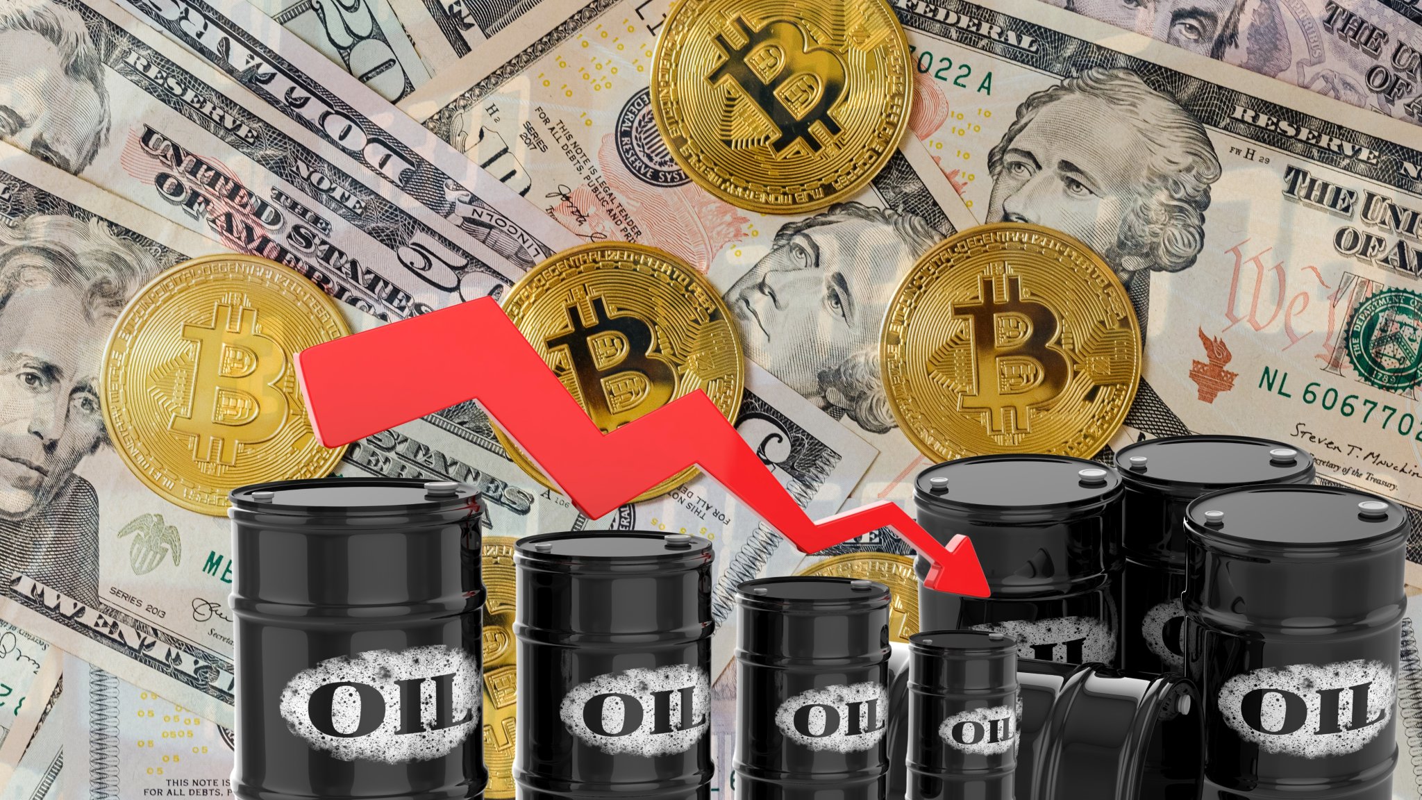 Oil Prices Drop Below $80 as Standard Chartered Backs $100,000 Bitcoin Target