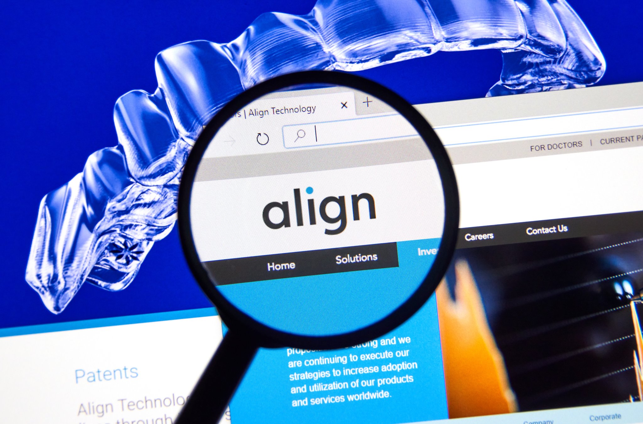 Align Technology (NASDAQALGN) A widegap innovator that could rise