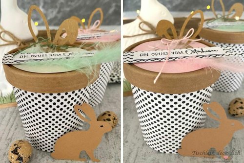 Osternester im Becher – ein österliches DIY mit dem Plotter