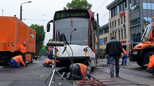 Tödlicher Verkehrsunfall mit Straßenbahn in Erfurt