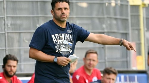 Keine Jobgarantie für sieglosen Arminia-Coach Forte