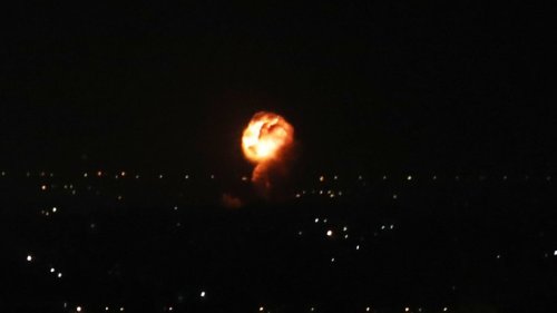Israels Luftwaffe beschießt Hamas-Ziele in Gaza