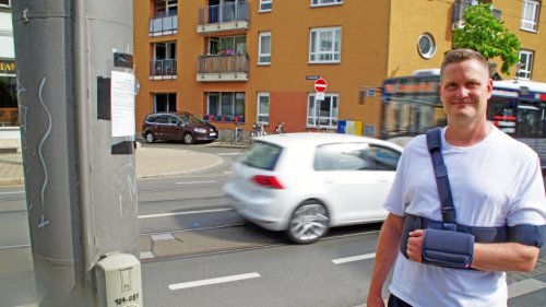 Radfahrer sucht Zeugen für seinen Unfall in Jena-Ost