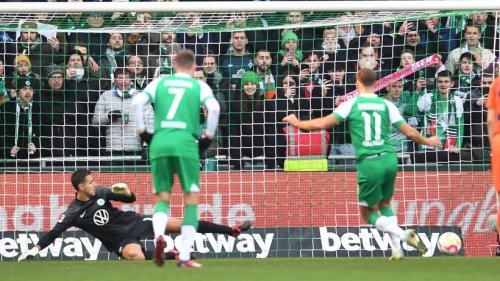 Doppelpack Füllkrug: Werder beendet Wolfsburger Siegesserie