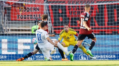 Harter Heidenheimer Wirkungstreffer für den 1. FC Nürnberg