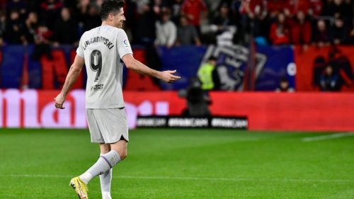 Drei-Spiele-Sperre gegen Lewandowski in Spanien bestätigt