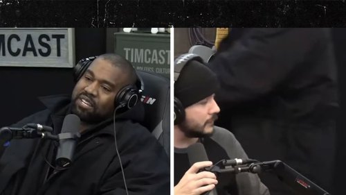 Kanye West Storms Out of Interview ... After Pushback On Antisemitism
