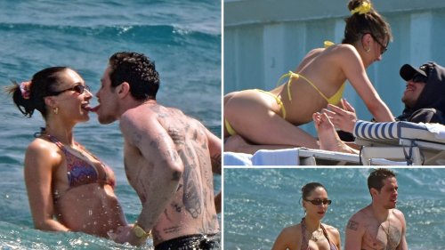 Pete Davidson, Elsie Hewitt Hot & Heavy On the Beach in South Florida!!!