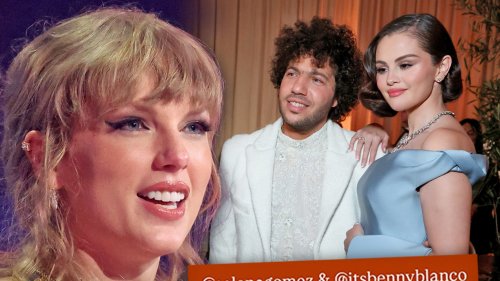 Taylor Swift Returns to IG To Support Pal Selena ... Take Notes, Blake 👀
