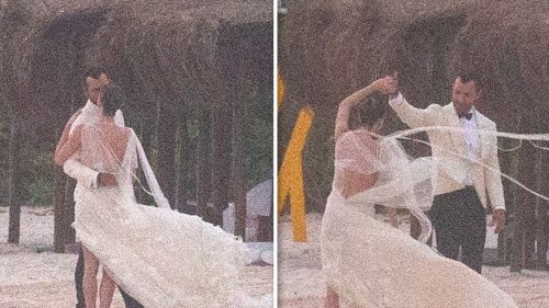 Justin Theroux Romantic Wedding Photo Shoot with Nicole Brydon Bloom!!!