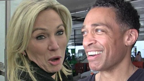Amy Robach & T.J. Holmes We're Still Going Strong ... Just Not Out in Public