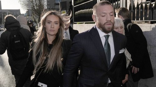 Conor McGregor Gets Support From Fiancée In Court ... As Sexual Assault Civil Trial Continues