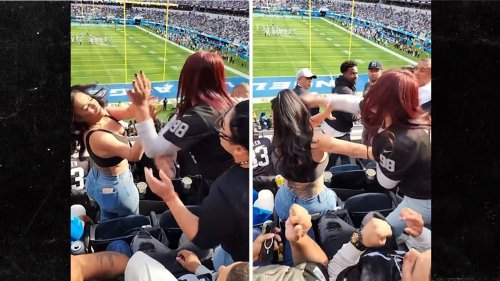 Two Women Get in Violent Fistfight In Stands At Raiders Game