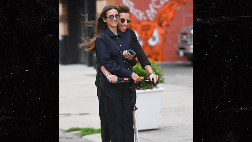 Shaun White, Nina Dobrev Twinning In NYC While Sharing Scooter