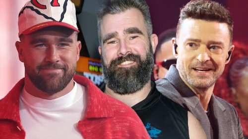 travis & Jason kelce boys weekend in vegas ... With justin timberlake!!!