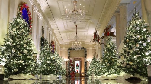 White House Christmas Decorations 2023