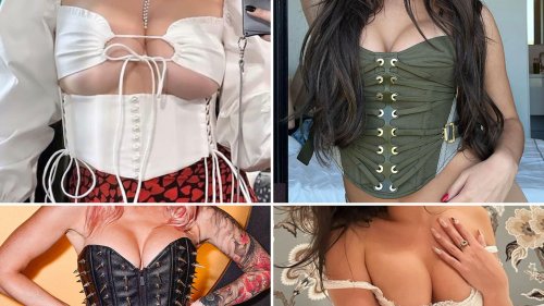 Celeb Curves In Corsets Guess Who's Getting Waisted!