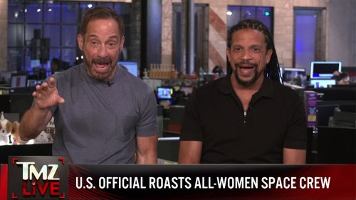 U.S. Transportation Secretary Discredits All-Female Blue Origin Space Crew | TMZ Live