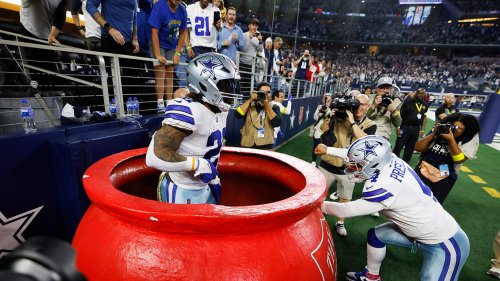 The Salvation Army We Loved Zeke's TD Celebration!!! ... Resulted In ...