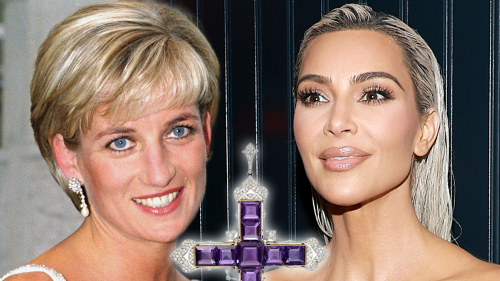 Kim Kardashian New Owner Of Princess Diana's Iconic Cross Necklace ...